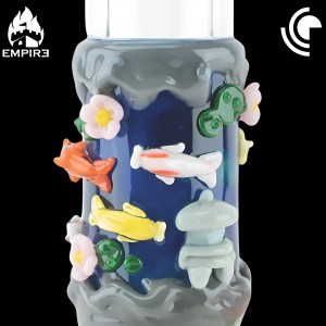 Empire Glassworks - Koi Pond Baby Beaker Waterpipe [2419K]*